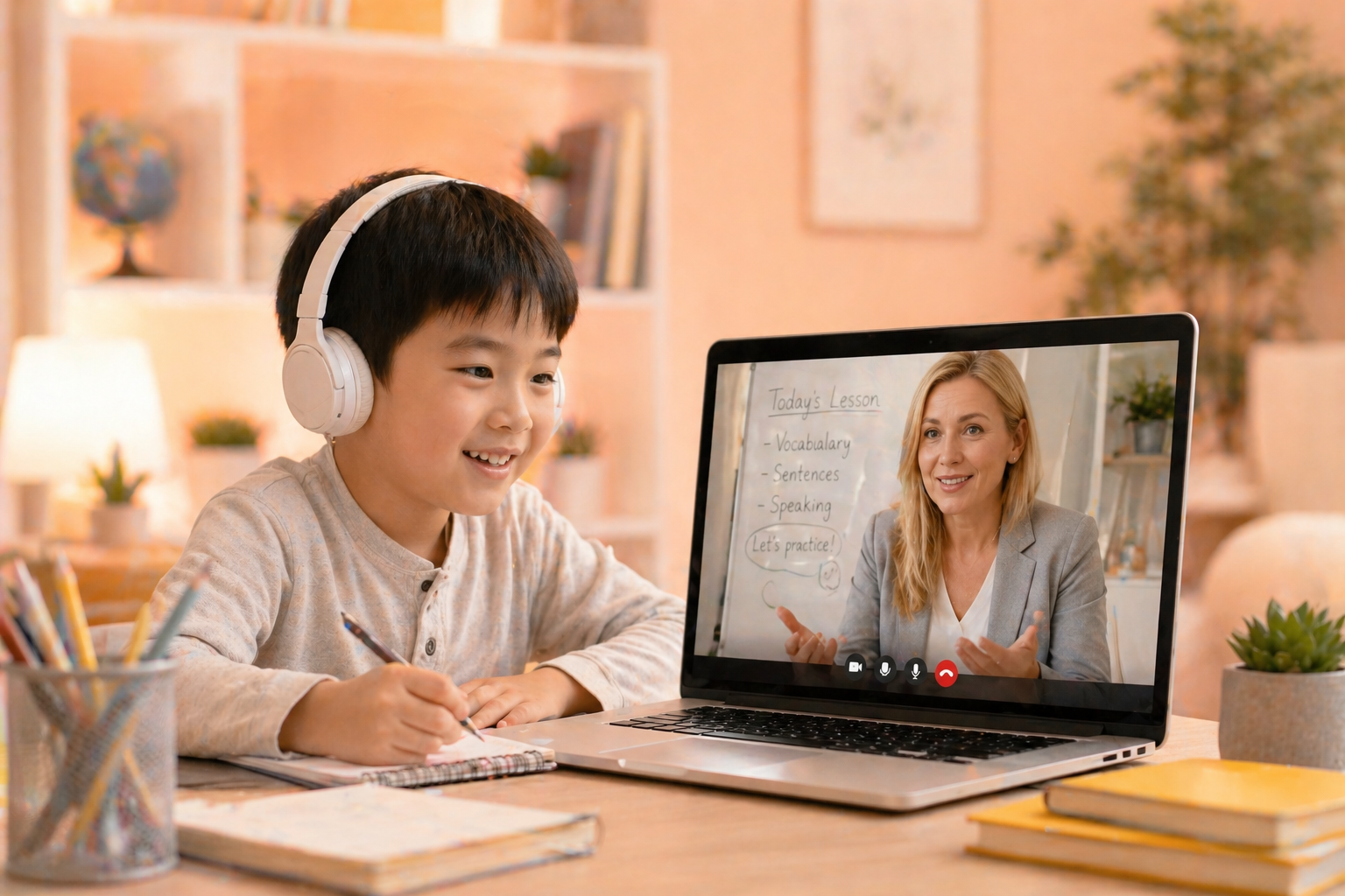 儿童一对一在线英语课